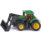 Traktorek John Deere z ładowarką czołową model metalowy SIKU S1395
